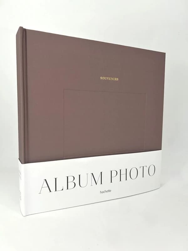 Album photos aubergine
