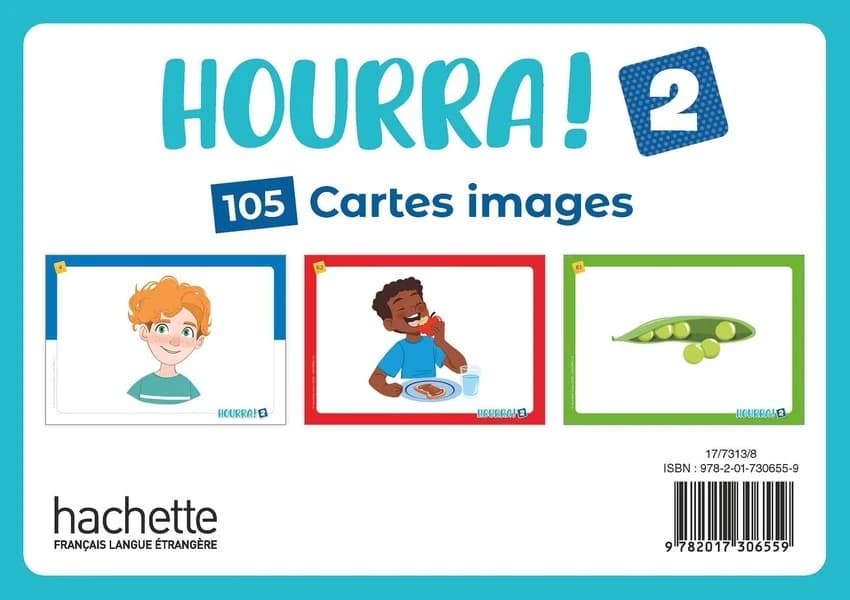 Hourra ! 2 : Cartes images (105 cartes) : [Image didactique]