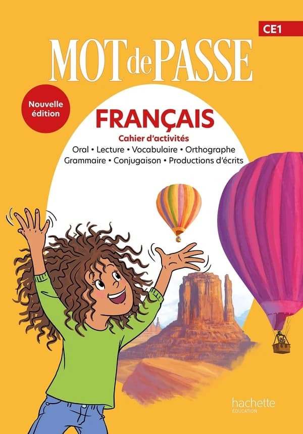 Mot de passe Tome 42 : Français ; CE1 ; Cahier d'activités (édition 2026)