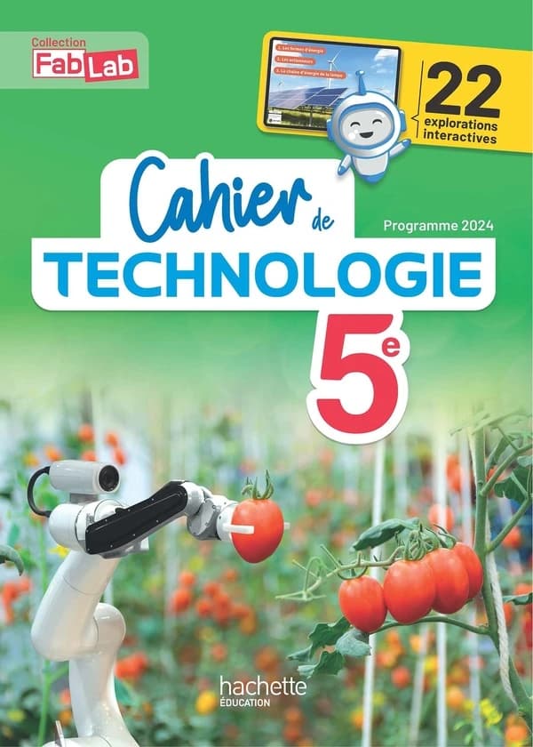 Cahier de Technologie ; 5e