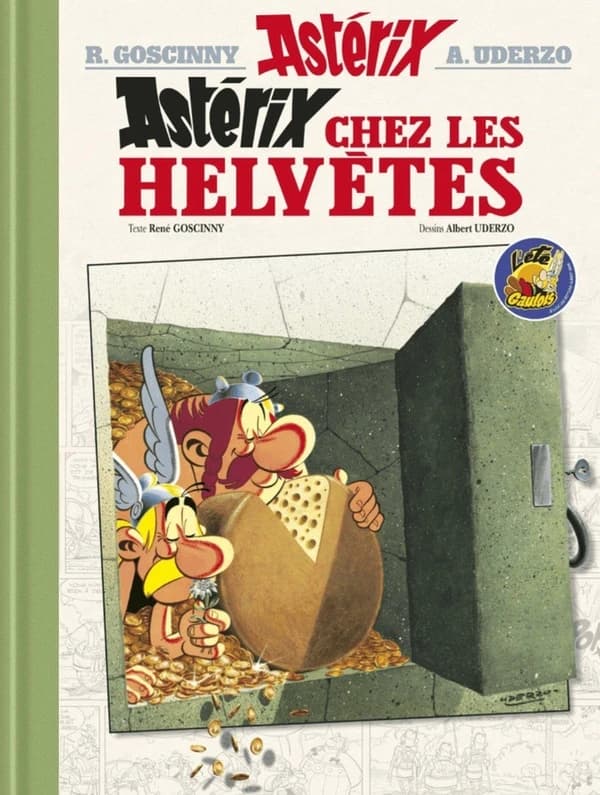 Astérix chez les Helvètes (Éd. de luxe) texte de René Goscinny ; dessins d'Albert Uderzo