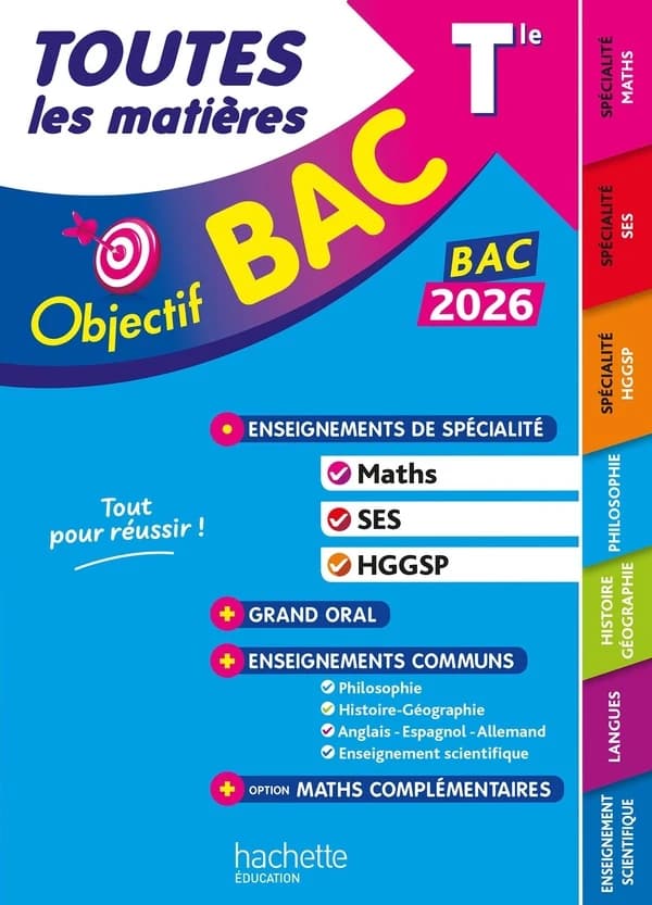 Objectif bac : Toutes les matières : Spé Maths