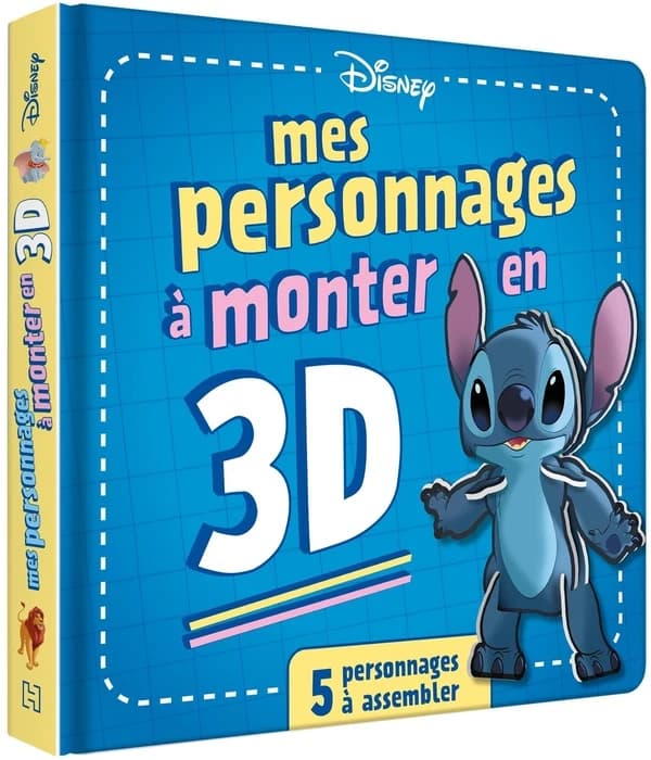 Mes personnages à monter en 3D : 5 personnages à assembler