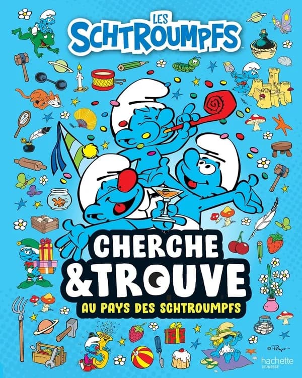 Les Schtroumpfs : Cherche et Trouve ; Au pays des Schtroumpfs