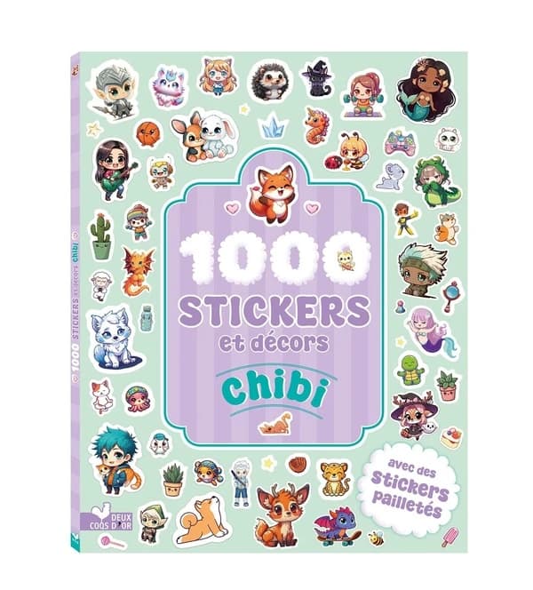 1 000 stickers et décors chibi