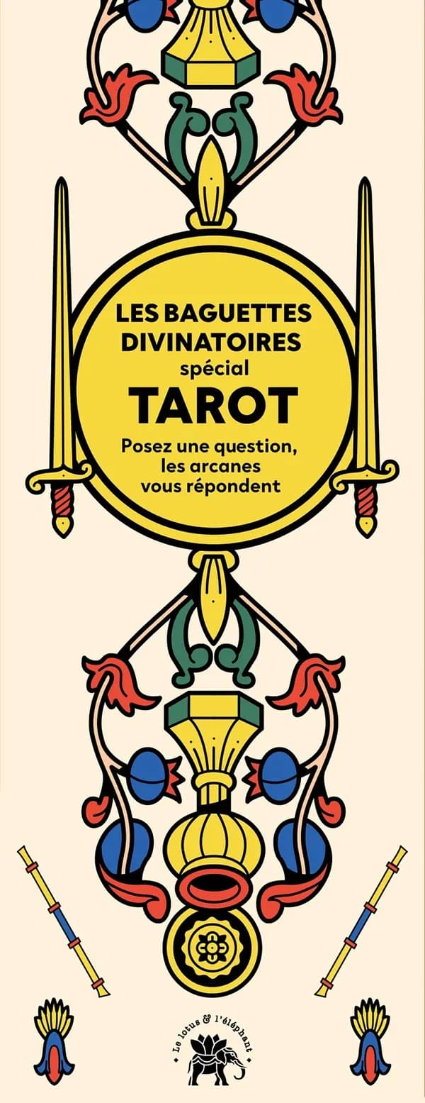 Baguettes divinatoires spécial tarot : posez une question, les arcanes vous répondent : [Carte à jouer]