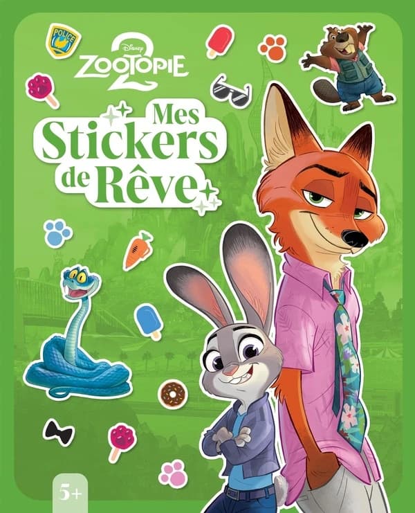 Mes stickers de rêve : Zootopie 2