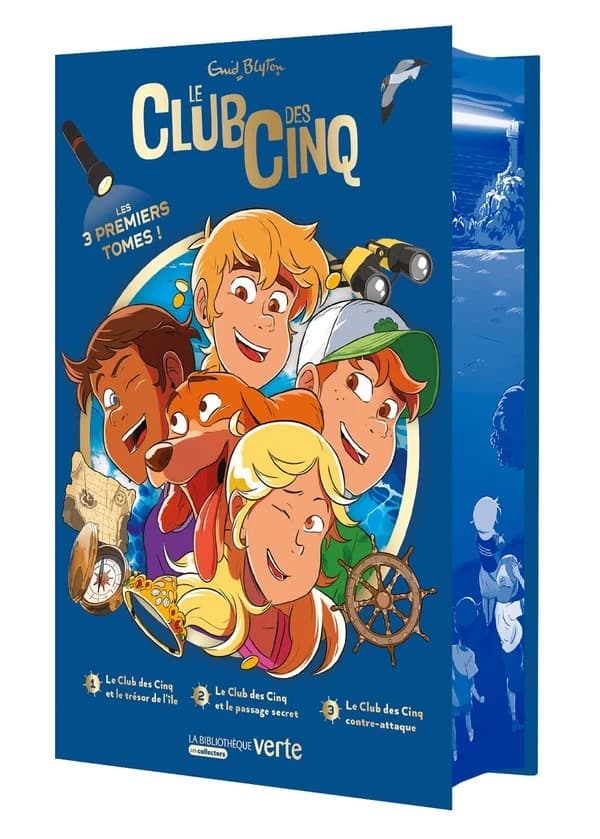 Le Club des cinq : les 3 premiers tomes !