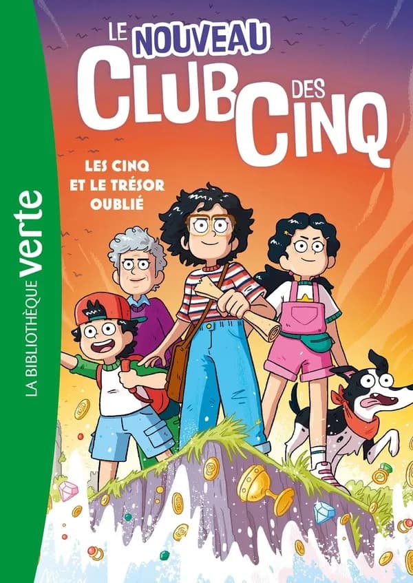 Le nouveau Club des Cinq : les Cinq et le trésor oublié