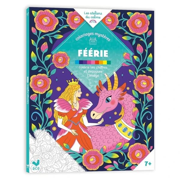Coloriages mystères : Féérie