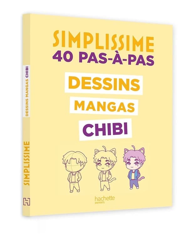 Dessins mangas chibi : 40 pas-à-pas