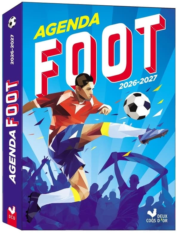 Agenda foot (édition 2026