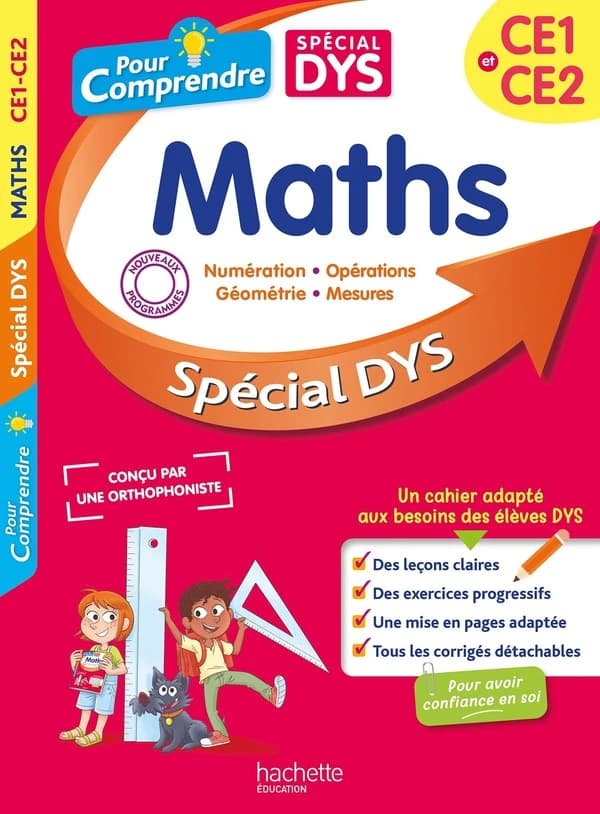 Pour comprendre : Maths ; CE1, CE2 ; Spécial DYS