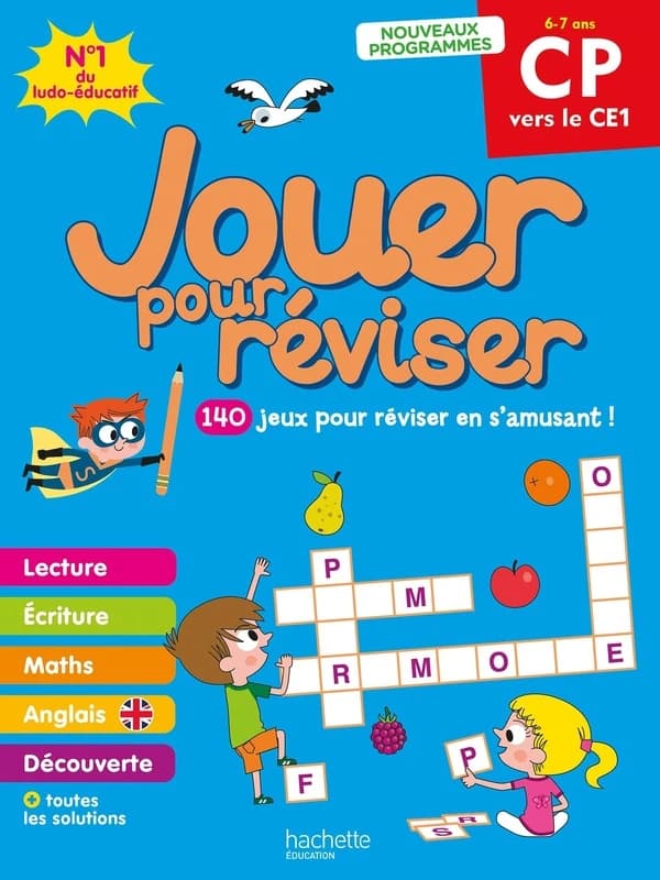 Jouer pour réviser : Cahier de vacances ; Du CP au CE1