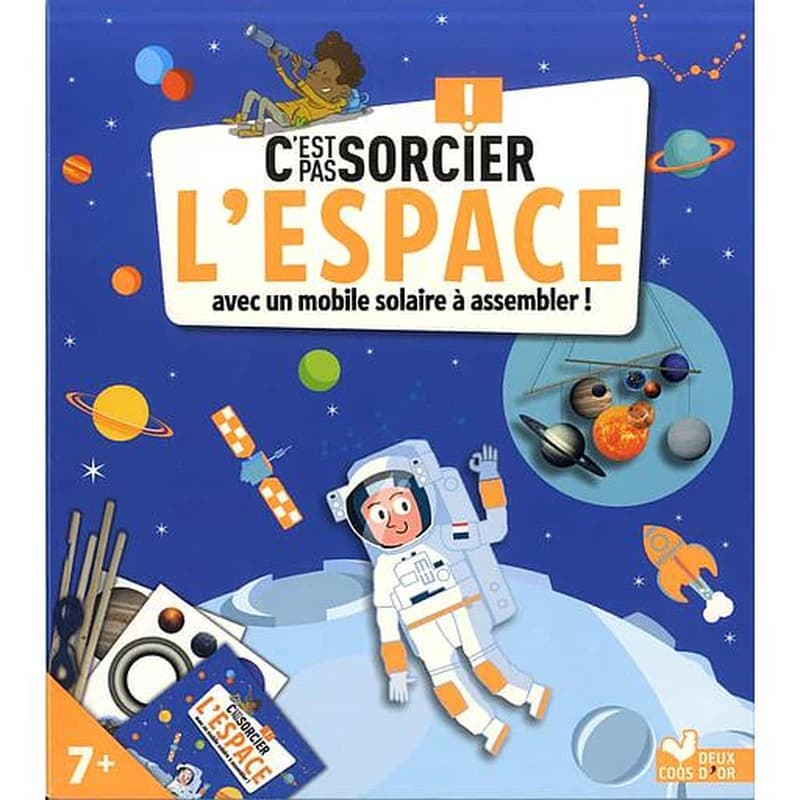 C'est pas sorcier l'espace ; boîte avec accessoires