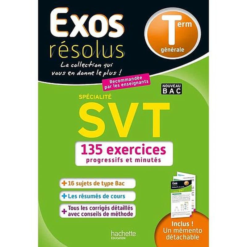 SVT spécialité : Term générale