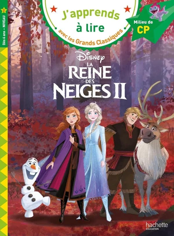 La Reine des Neiges 2 : Milieu de CP, niveau 2