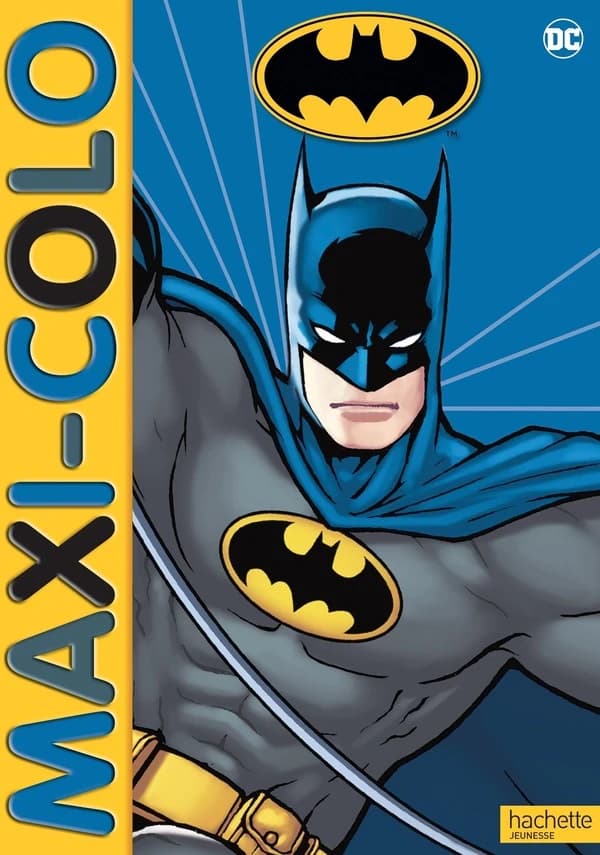 Maxi colo : Batman : [Album à colorier]