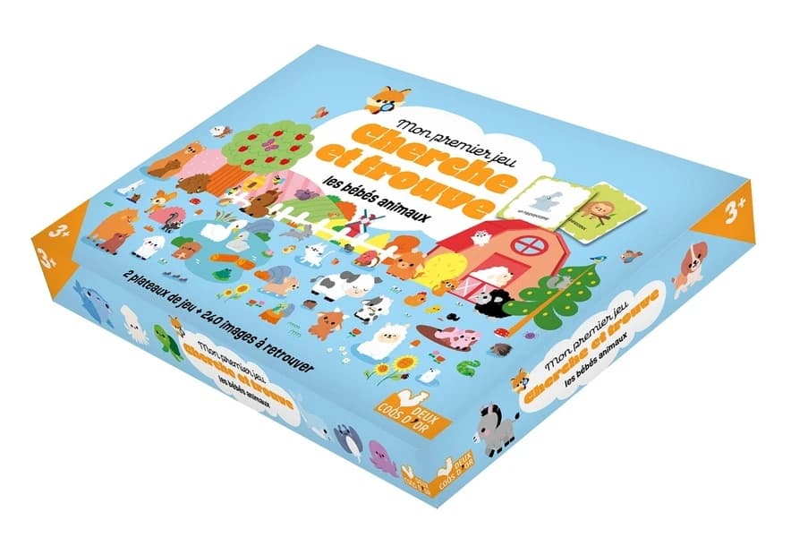 Cherche et trouve : mon premier jeu cherche et trouve : les bébés animaux