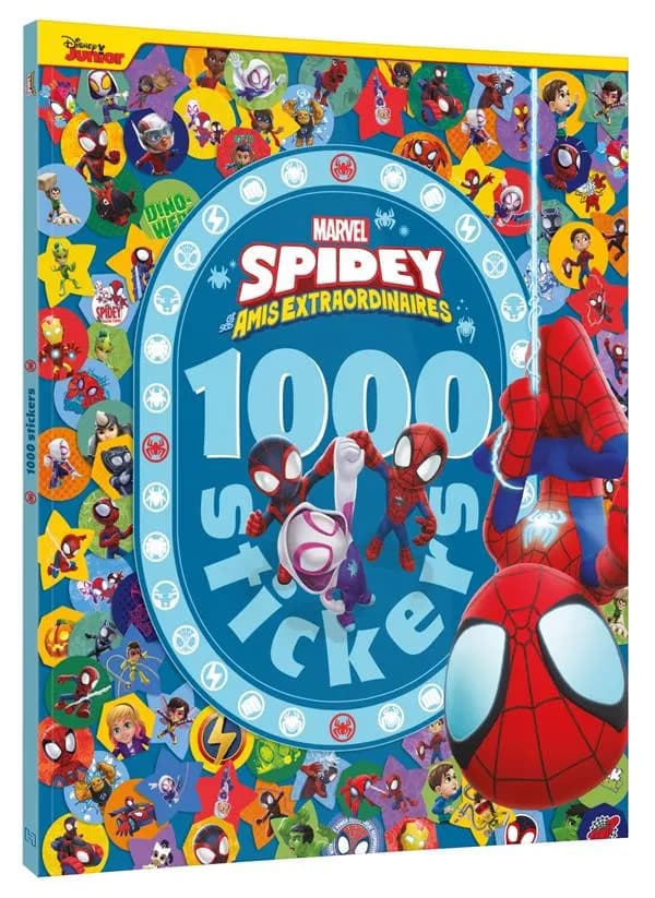 1000 stickers : Spidey et ses amis extraordinaires : [Autocollant]