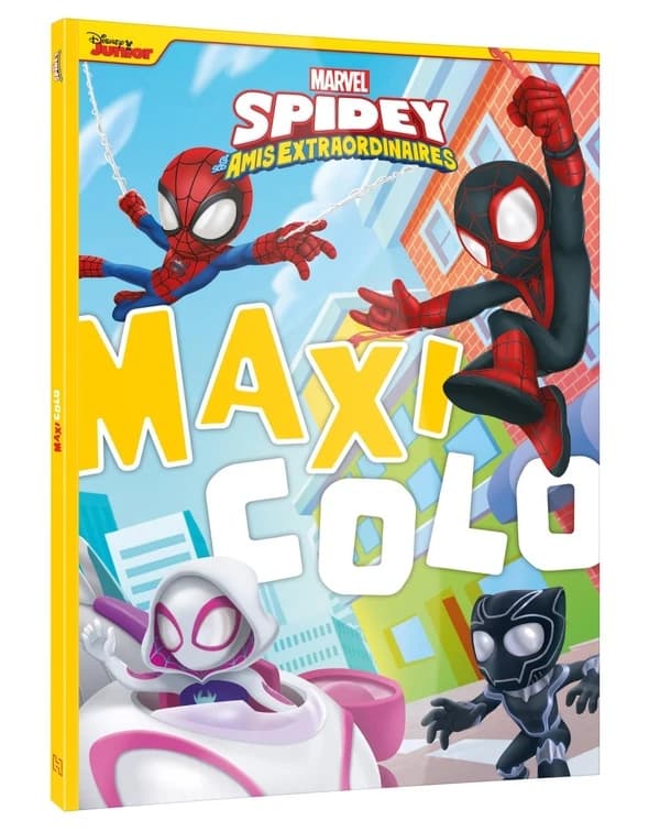 Maxi colo : Marvel Spidey et ses amis extraordinaires