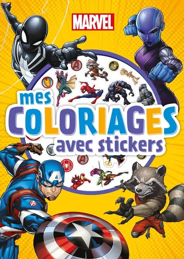 Mes coloriages avec stickers : Mes Coloriages avec stickers
