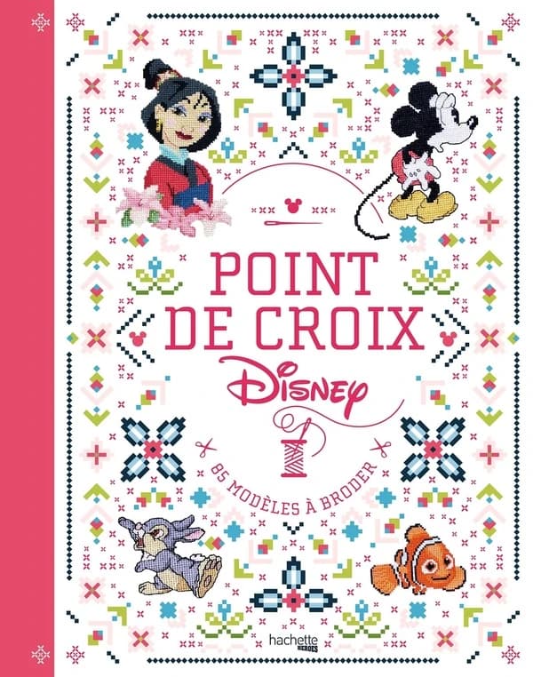 Point de croix : 85 modèles à broder