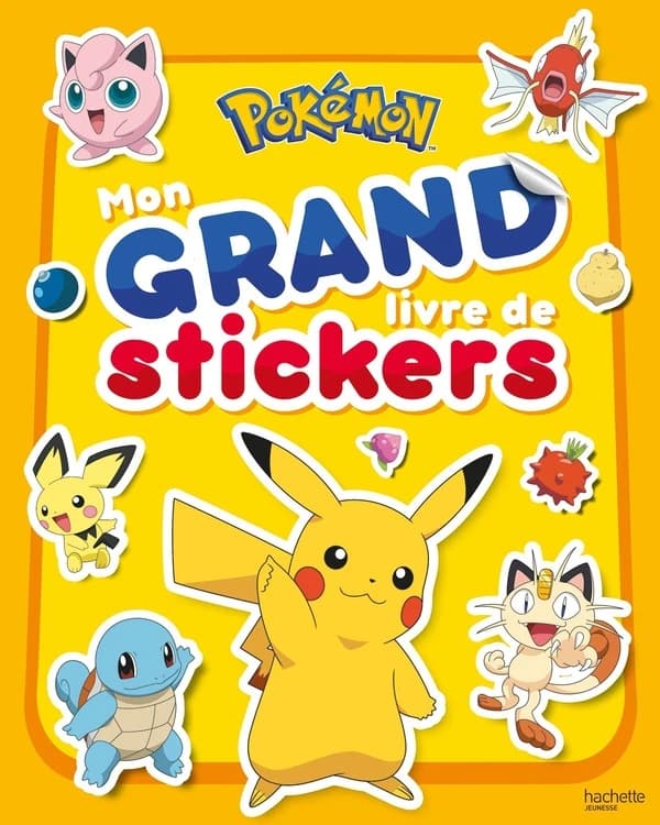 Pokémon : Mon grand livre de stickers