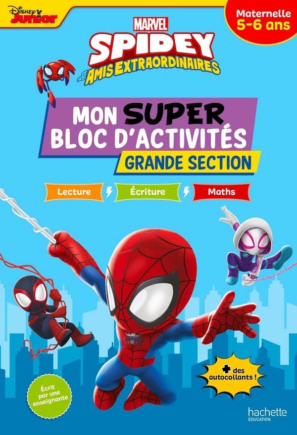 Spidey et ses amis extraordinaires ; Mon super bloc d'activités de Grande Section