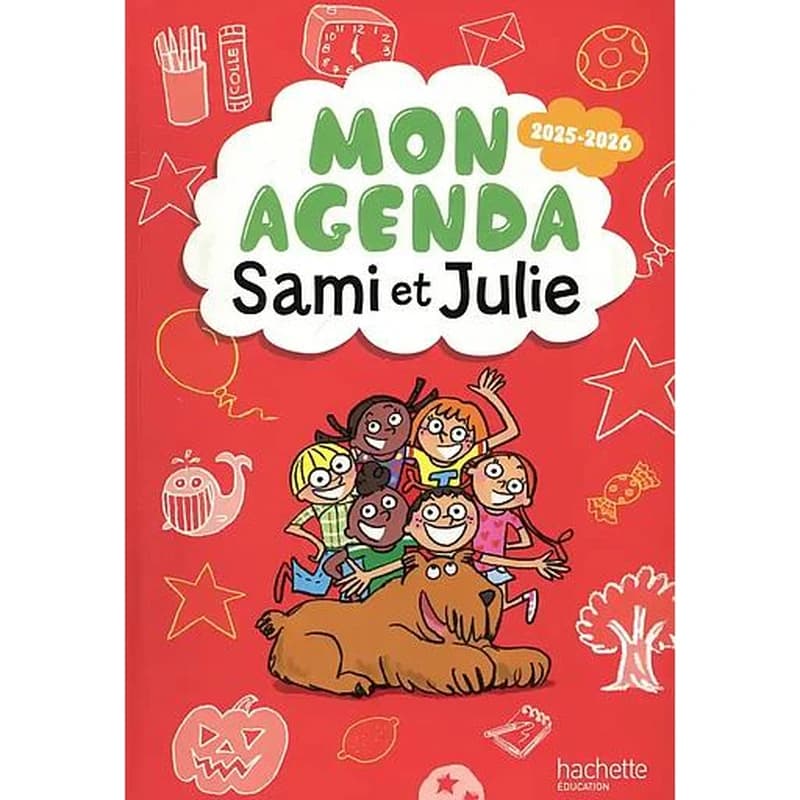 Sami et Julie : Mon agenda (édition 2025
