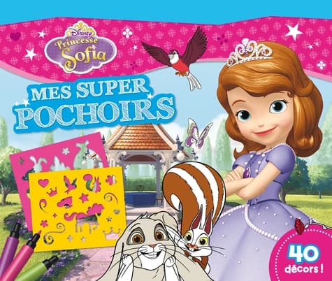 Mes super pochoirs : Princesse Sofia : [album à colorier]