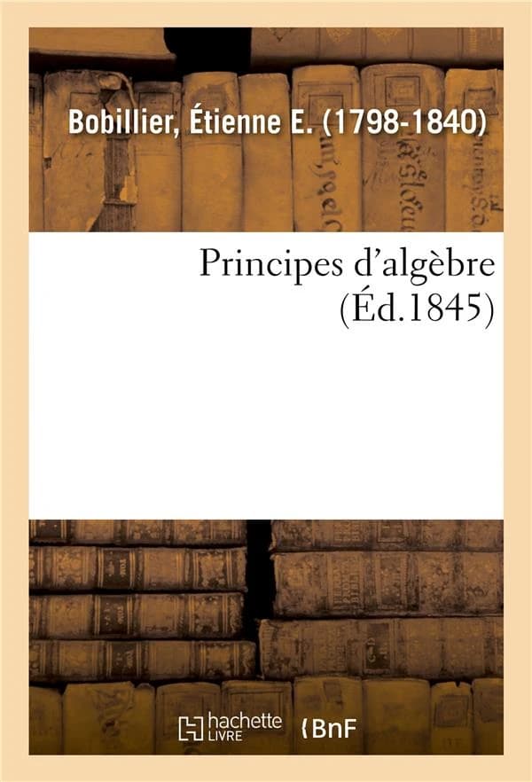 Principes d'algèbre