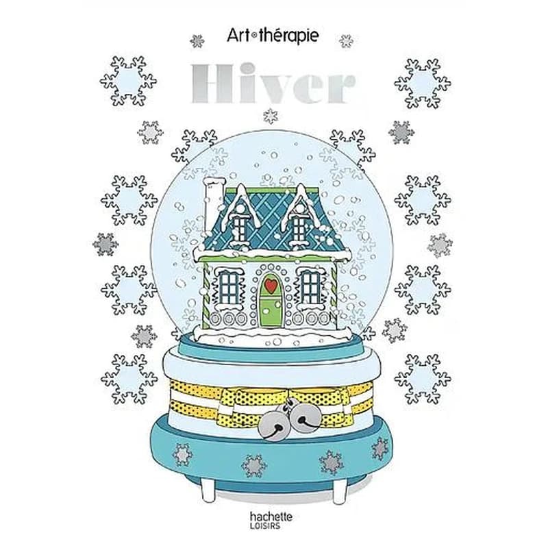 Hiver : Art-thérapie : [Album à colorier]