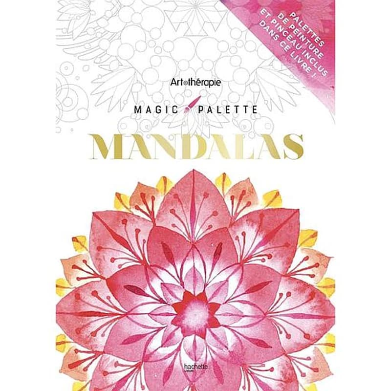 Magic palette mandalas - Avec un pinceau