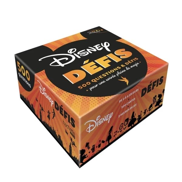 Disney défis ; 500 questions & défis pour une soirée pleine de magie