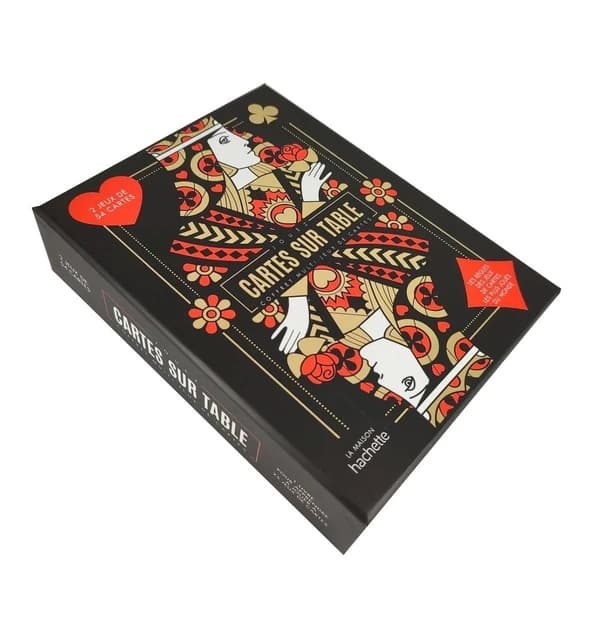 Jouez cartes sur table : coffret multi-jeux de cartes