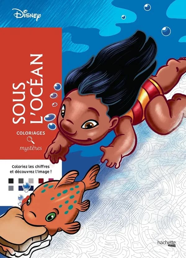 Coloriages mystères : sous l'océan : [Album à colorier]