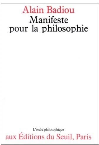 Manifeste pour la philosophie