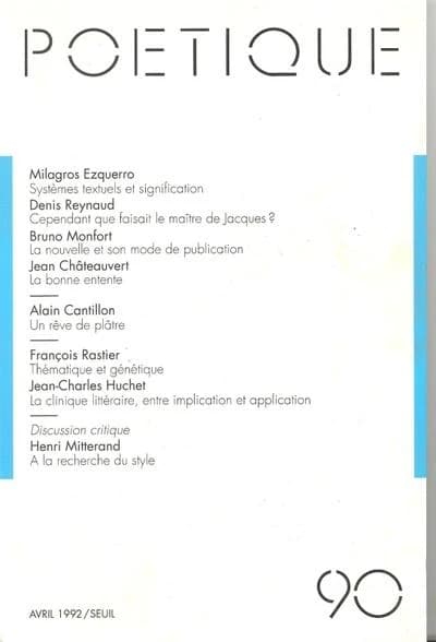 POETIQUE n.90