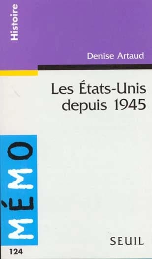 Les États-Unis depuis 1945
