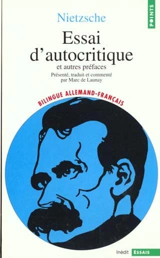 Essai d'autocritique et autres préfaces