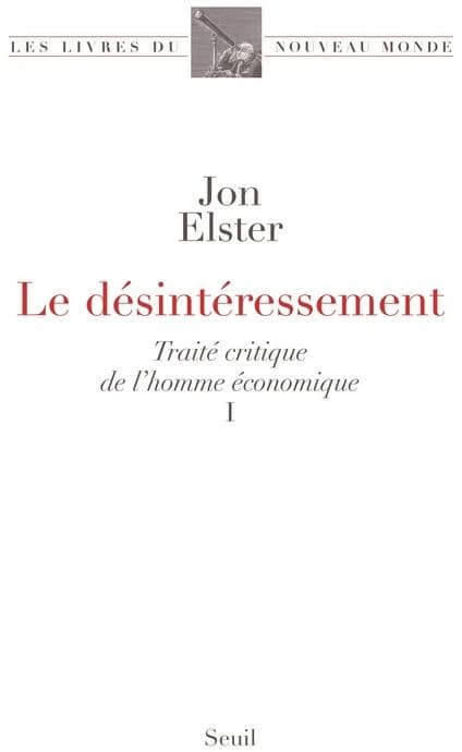 Le désintéressement