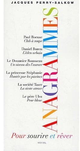 Anagrammes : pour sourire et rêver