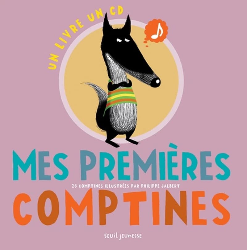 Mes premières comptines : 20 comptines illustrées