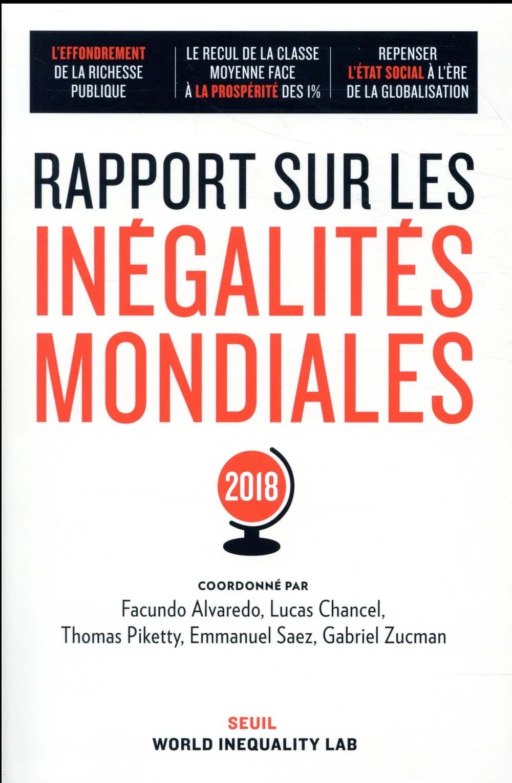 Rapport sur les inégalités mondiales 2018