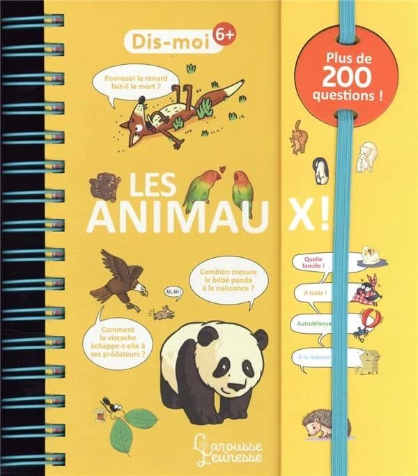 Les animaux ! : plus de 200 questions ! ([Nouvelle éd.]) Sophie de Mullenheim