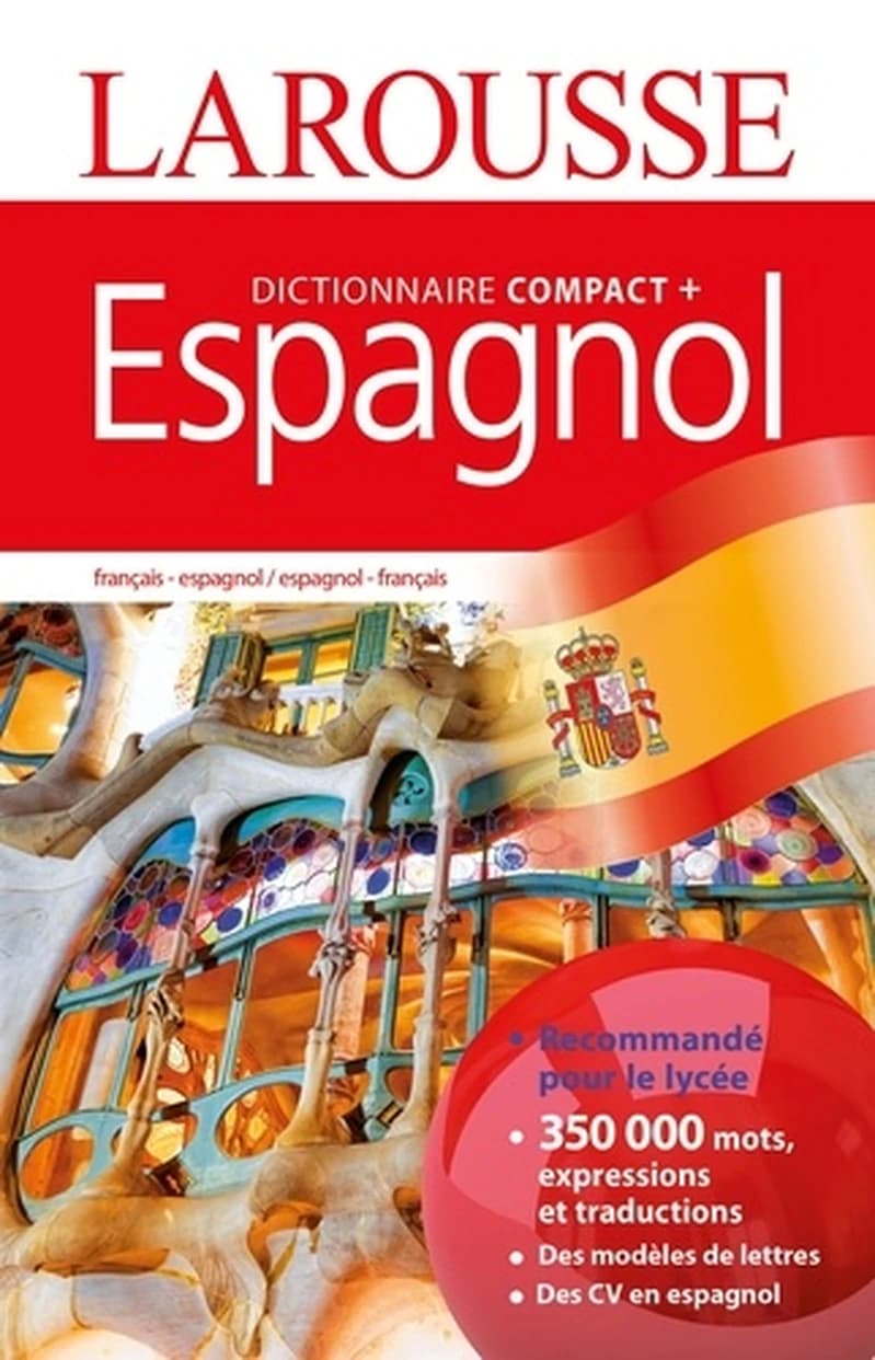 Diccionario compact plus francés-español, español-francés, espagnol ; castillan