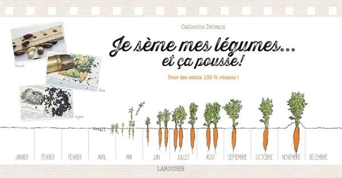 Je sème mes legumes... et ça pousse !