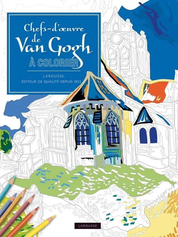 Van Gogh : coloriages anti-stress : [album à colorier]