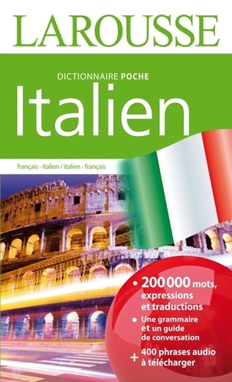 DICTIONNAIRE LAROUSSE POCHE FRANÇAIS - ITALIEN
